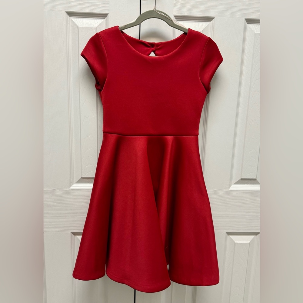 Iris and Ivy Girls Red Holiday Dress